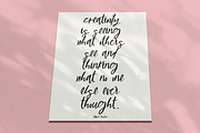 Figmented Script, a Script Font by Beck McCormick (Thumbnail 8 of 10)