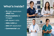 75 Medical Stock Photos Bundle, a Health & Medical Photo by Selenique Studio (Thumbnail 2 of 10)