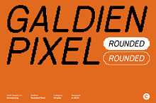 Galdien Rounded Pixel