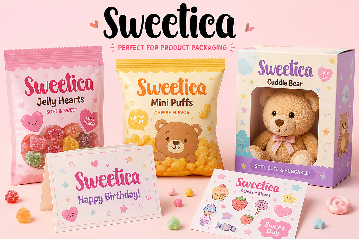 Sweetica, a Script Font by Wow Magic (Photo 4 of 8)
