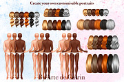 University Graduates Girls Clipart, a Person Illustration by ArtedeCatrin (Thumbnail 2 of 11)