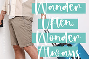 Satisfy Twisted, a Handwritten Font by Integritype Studio (Thumbnail 8 of 15)