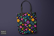 Abstract Flowers Seamless Pattern, a Background Graphic by Irina Ostapenko (Thumbnail 3 of 5)