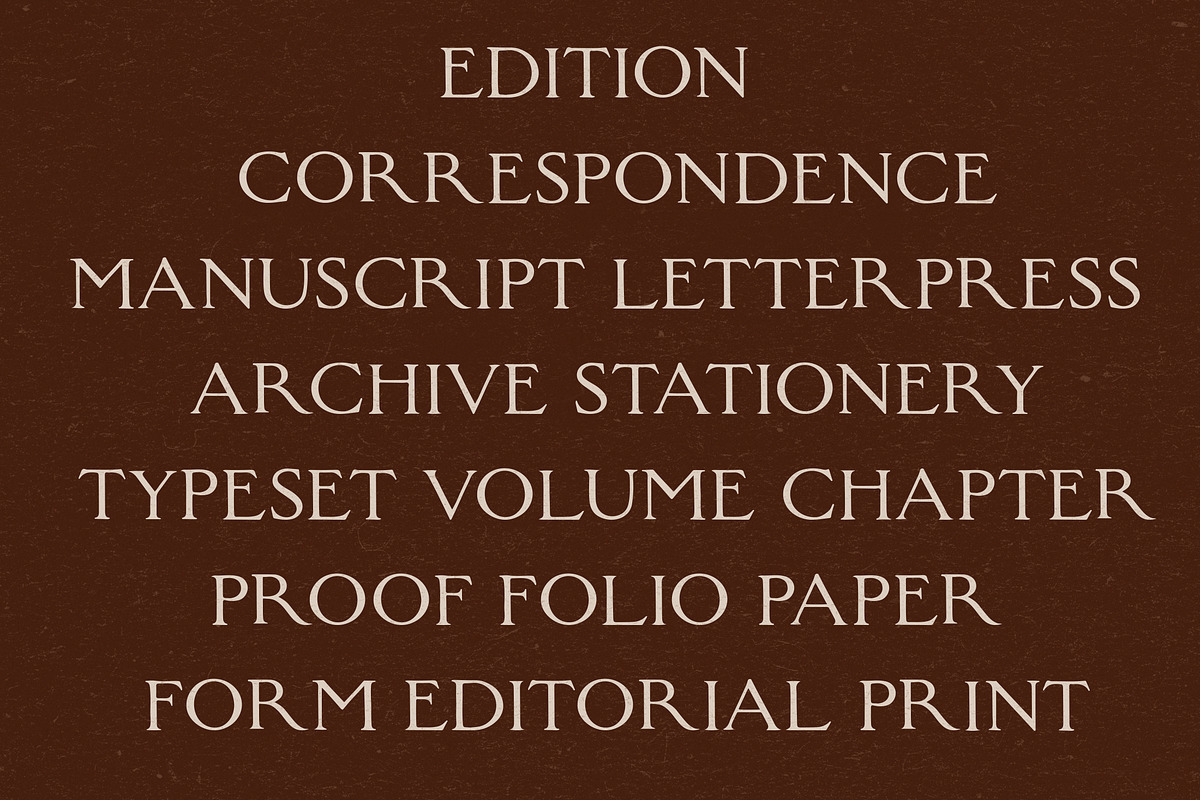 Calligraphy Ink Script Vintage Serif, a Handwritten Font by Laras Wonderland (Photo 4 of 14)