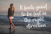 Marine, a Script Font by Larin Type Co. (Thumbnail 5 of 6)