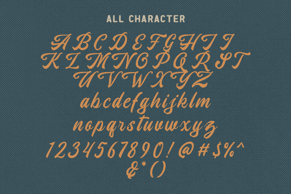 Moyshire - Vintage Script, a Script Font by Rillatype (Photo 8 of 9)