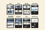 Squarespace website template, a Squarespace Template by Ciel Lumiere (Thumbnail 9 of 11)