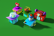 Cartoon Shop, an Architecture 3D Model by Souchenki (Thumbnail 20 of 21)