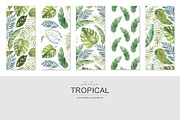 Tropical watercolor collection., a Pattern Graphic by BrushArtDesigns (Thumbnail 3 of 13)