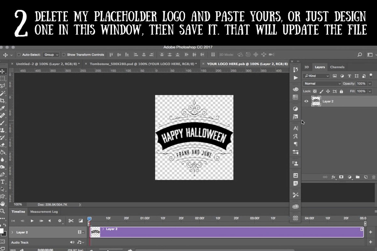 Halloween .gif Generator 4 PhotoShop, a Templates & Theme by the little wonder shop (Photo 5 of 6)