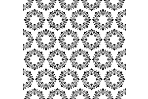 Damask Vector Background