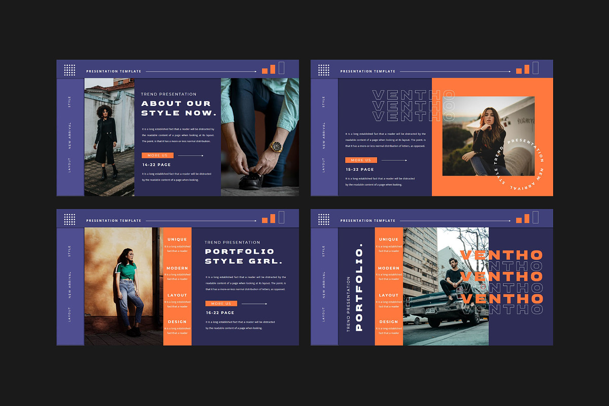 VENTHO Keynote Template, a Presentation Template by GridlineType (Photo 5 of 9)