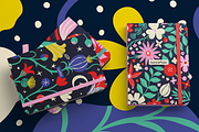 Midnight Garden Graphic Collection, a Pattern Graphic by rouxsupplyco (Thumbnail 3 of 12)