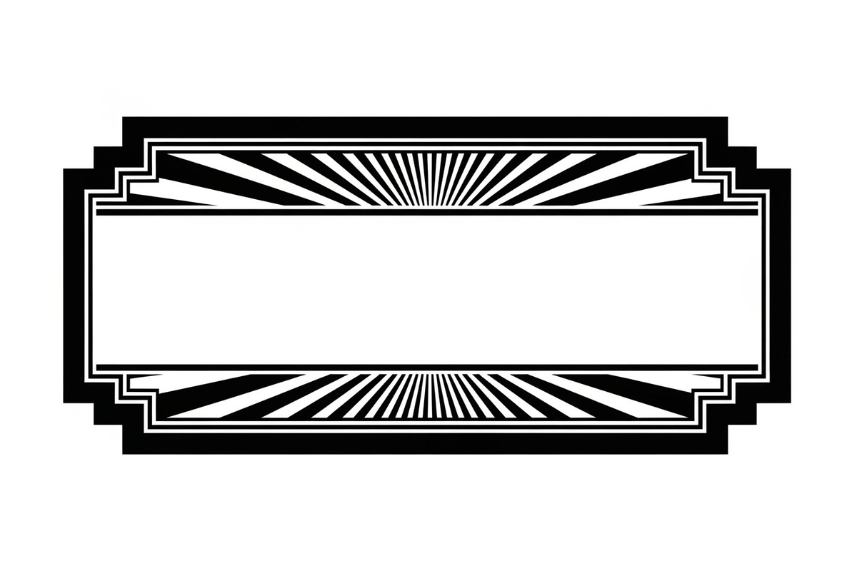 Art Deco Frame SVG Bundle, an Illustration by Creativeshirt (Photo 5 of 31)