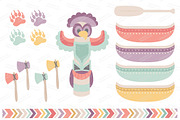 Vintage Tribal ClipArt & Vectors, an Illustration by Amanda Ilkov (Thumbnail 2 of 4)