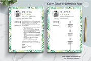 Creative Resume Template | Floral CV, a Resume Template by The Art of Resume (Thumbnail 6 of 8)