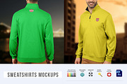 Men Sweatshirts Mock-ups, a Hoody Mockup by Mock-up Store (Thumbnail 3 of 5)