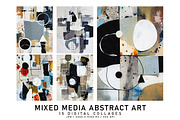 Mixed Media Abstract Art, a Decorative Illustration by Digital Art Creations (Thumbnail 2 of 7)