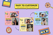 90s Summer Instagram Template, a Social Media Template by muhisya (Thumbnail 7 of 14)