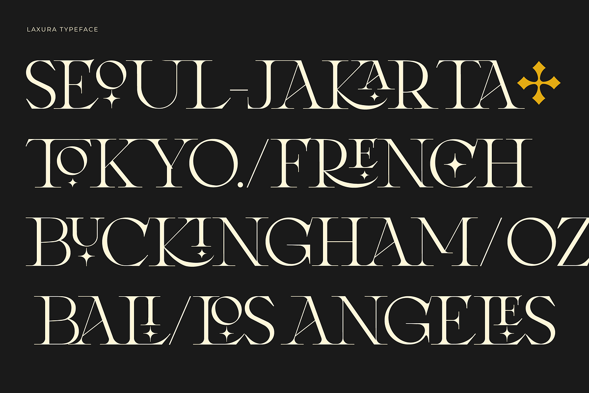 Laxura - Majestic Typeface, a Serif Font by CCS Type (Photo 14 of 28)