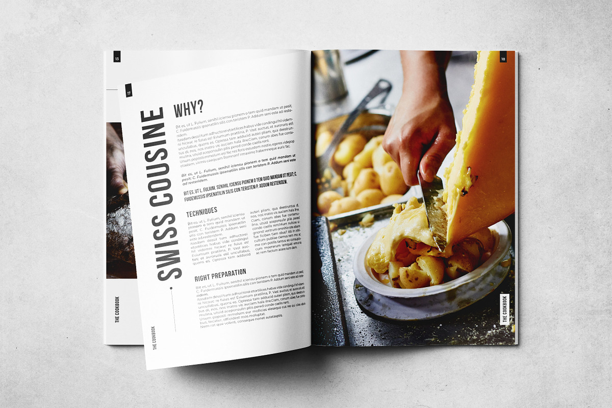 Cookbook / Recipe Book, a Brochure Template by Grkic Creative (Photo 11 of 14)