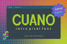 VT Cuano – Retro Pixel Font