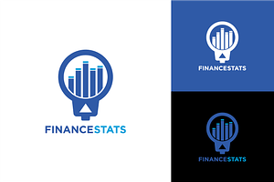Finance Stats Logo, a Branding & Logo Template by zaqilogo