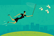 Business Concepts Bundle 11 Women, a Person Illustration by retrorocket (Thumbnail 8 of 21)
