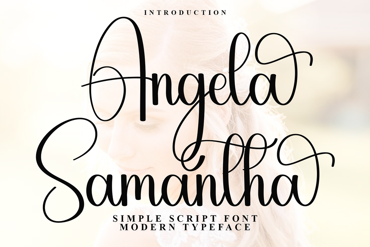 Angela Samantha, a Handwritten Font by FreshTypeINK (Photo 1 of 8)