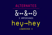 Sale! Digerati Mono Font Family, a Sans Serif Font by Haäfe & Haph (Thumbnail 8 of 10)