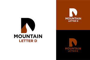 Mountain Letter D Logo, a Branding & Logo Template by zaqilogo