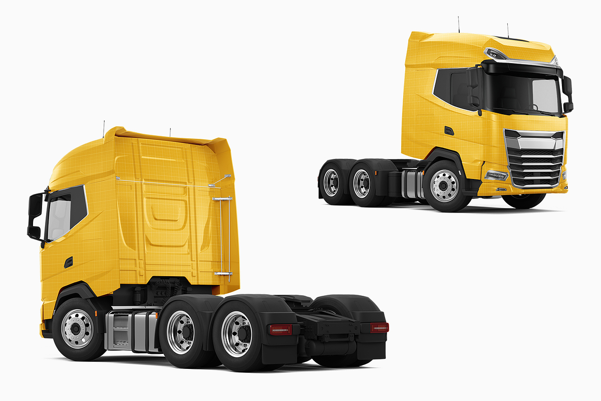 Truck Mockup 4, an Advertising Mockup by Mockupix (Photo 8 of 12)