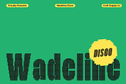 Wadeline Disco, a Sans Serif Font by Craft Supply Co. (Thumbnail 1 of 8)