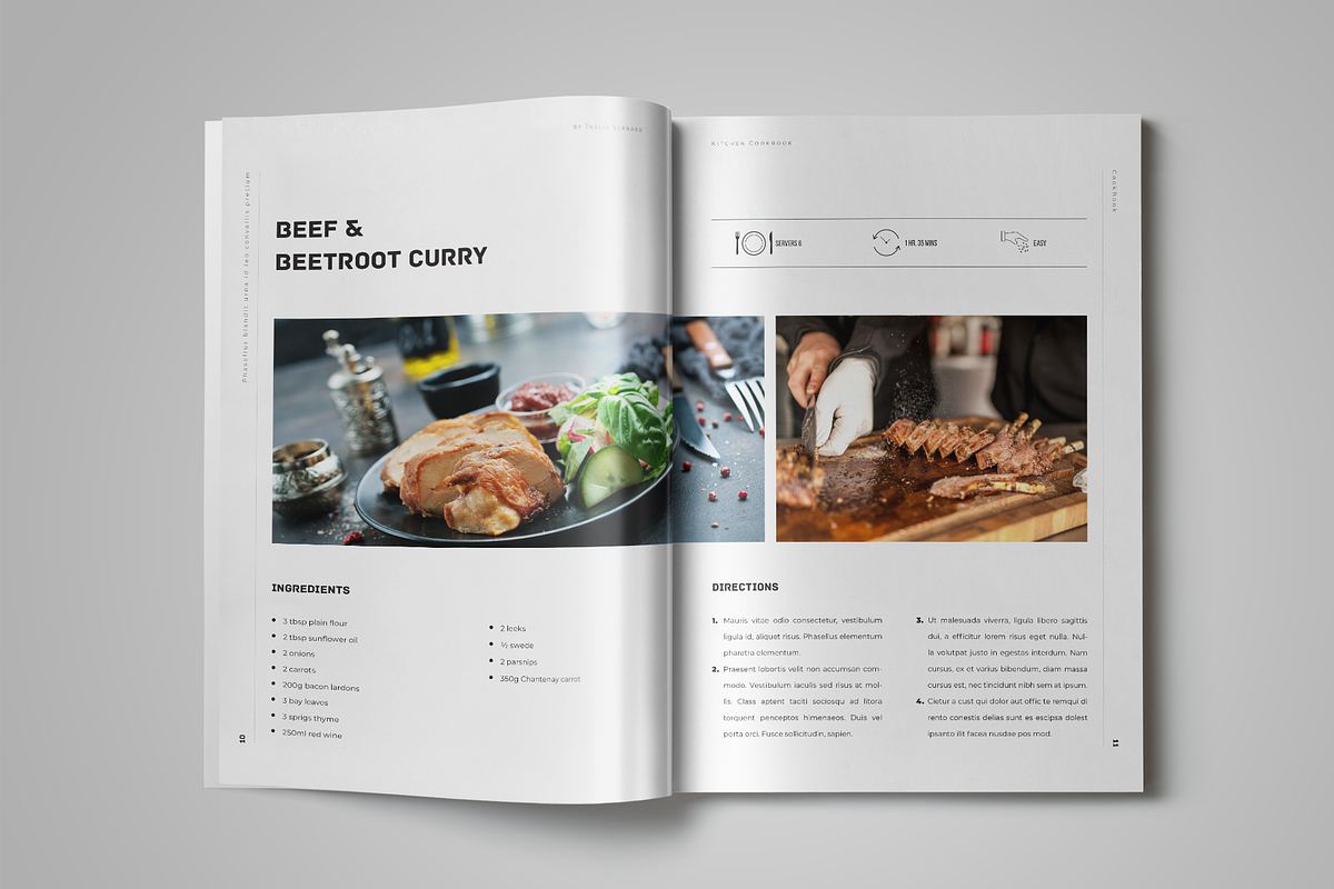 Cookbook / Recipe Book, a Templates & Theme by StockInDesign (Photo 6 of 10)
