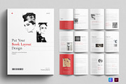 Book Layout Design Template, a Magazine Template by E-Type (Thumbnail 1 of 7)
