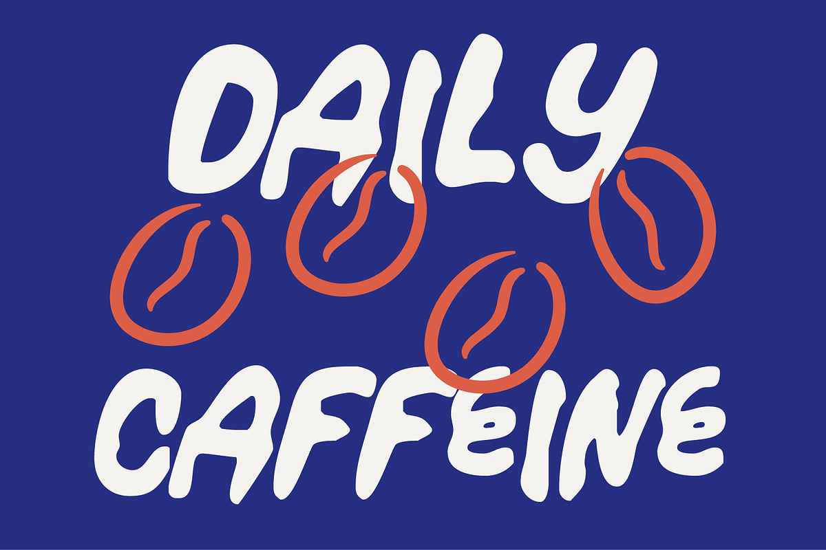 Mosive Quirky Display Typeface, a Handwritten Font by Sitintahitam (Photo 8 of 9)