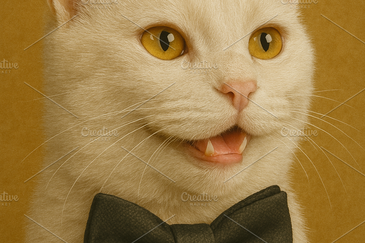 15 Cat Portraits Collection, an Animal Photo by TheSimpleCreator (Photo 8 of 12)