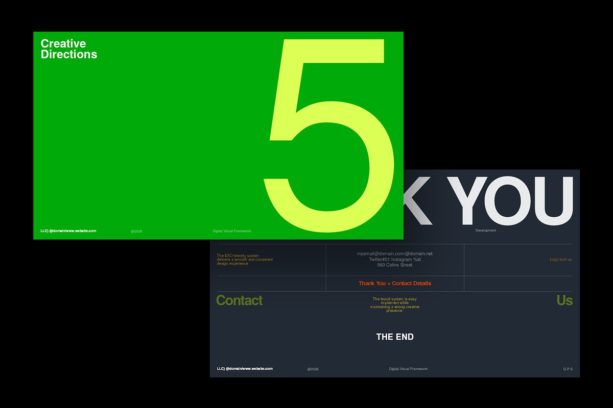 EXO Brand Portfolio Presentation, a Presentation Template by GoldenPixelStudio (Photo 8 of 8)