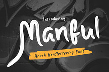 Manful - Brush Handwritten Font