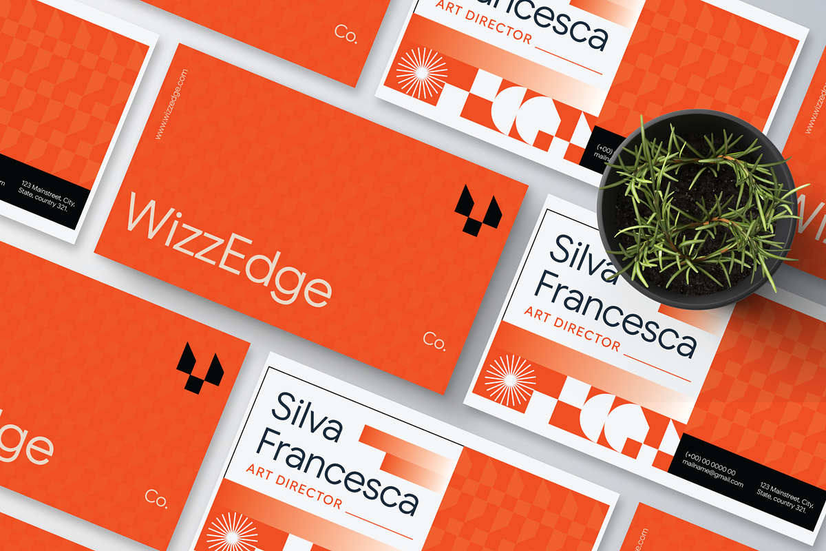 Modern Business Card, a Card Template by Annora Studio (Photo 5 of 6)