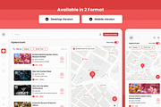 Evolvea - Event Booking Dashboard, an UI Kit Template by twinstd (Thumbnail 5 of 5)