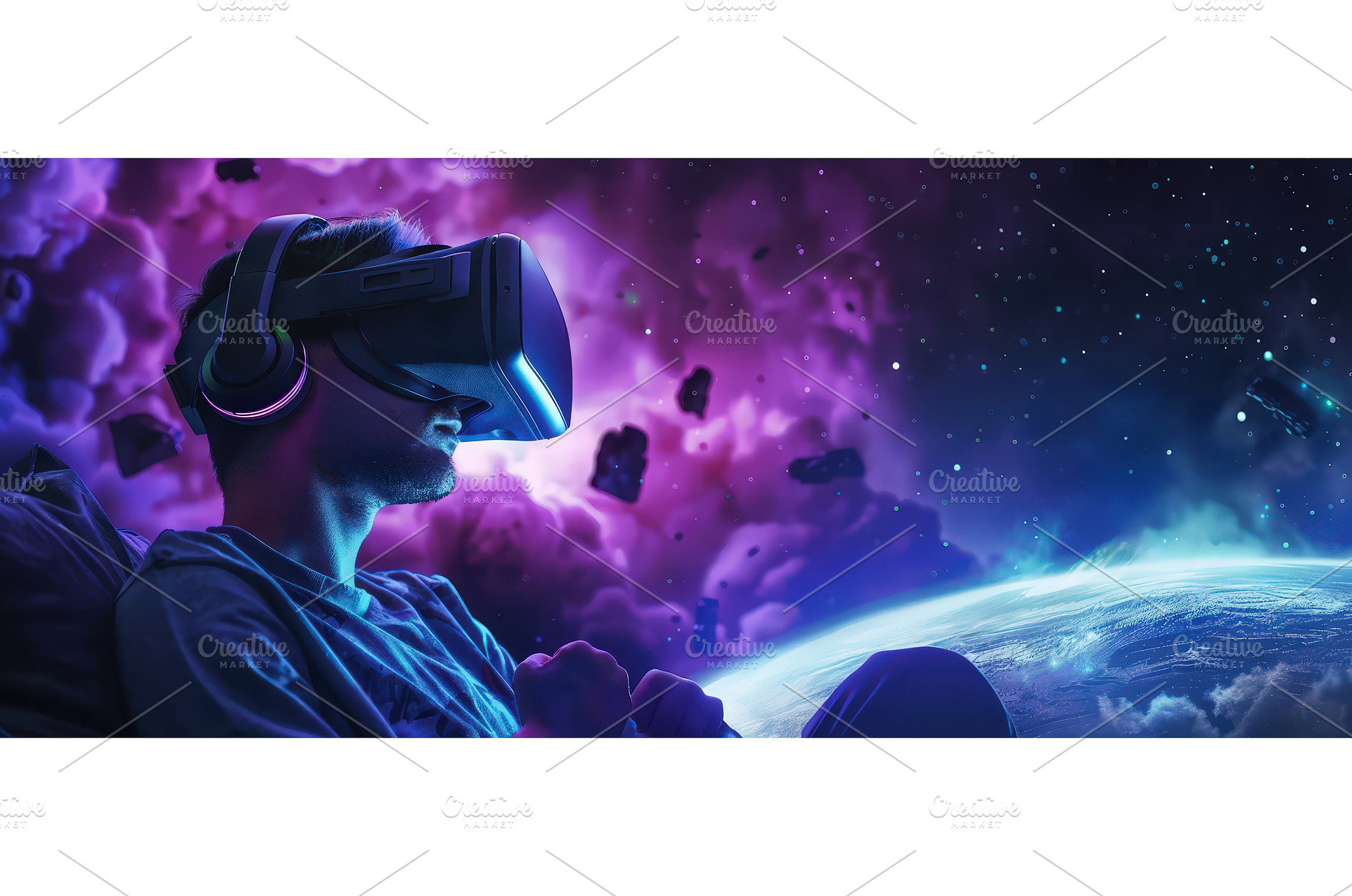 Virtual Reality Space Exploration, a Technology Photo by piter.goskov