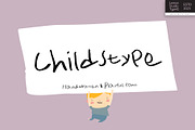 Childstype - Cute Handwritten, a Handwritten Font by Lemon Studio Type (Thumbnail 1 of 6)
