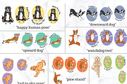 Dog Yoga Bundle, a Sport Illustration by ThePawPrintsShop (Thumbnail 2 of 6)