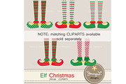 Elf Christmas Digital Papers, a Pattern Graphic by JennyL Designs (Thumbnail 4 of 4)