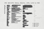Redaction Texture Collection, a Texture Graphic by Brent Galloway (Thumbnail 3 of 6)