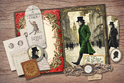 A Christmas Carol Scrapbook Kit, a Seasonal Illustration by Secret Helper (Thumbnail 7 of 8)
