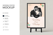 Elegant Wedding Poster Mockup, a Product Mockup by graphypix (Thumbnail 2 of 4)