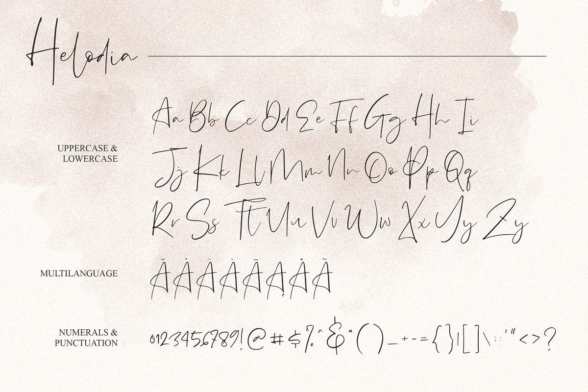 Helodia Signature Font, a Script Font by Awanstudio (Photo 11 of 12)