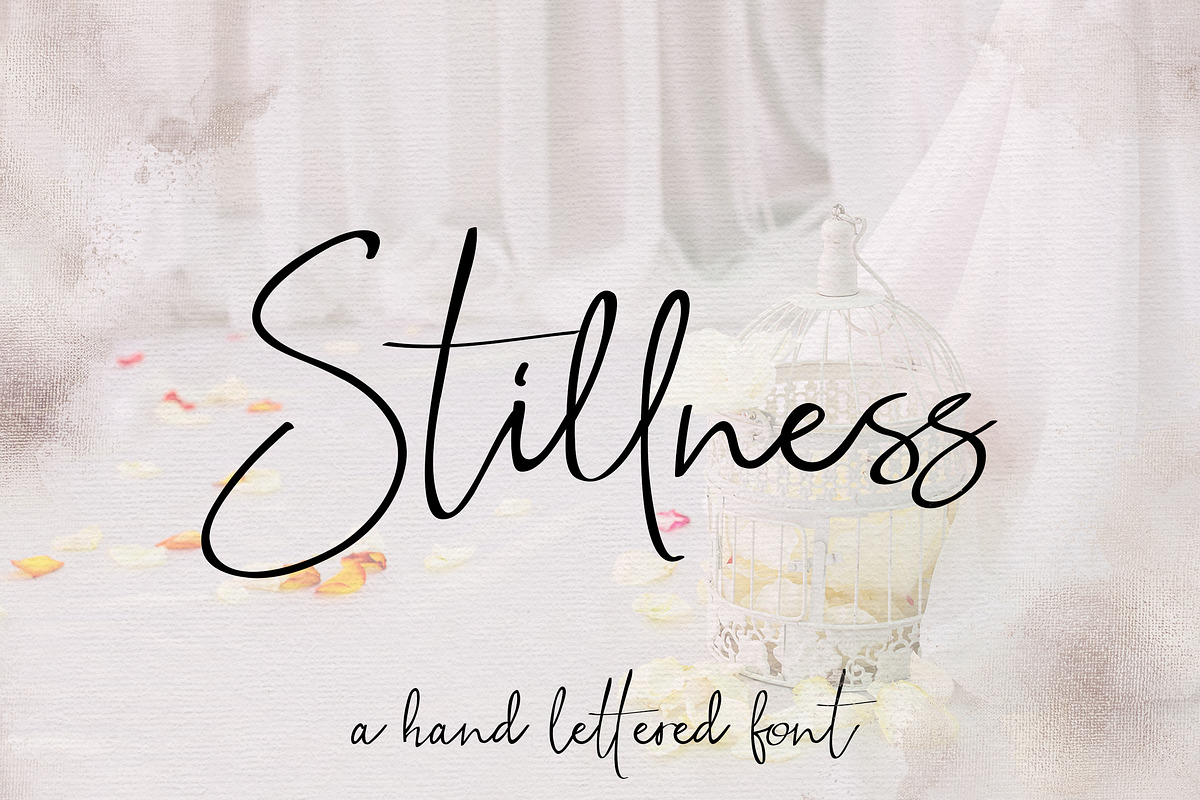 Stillness Handwritten Script Font